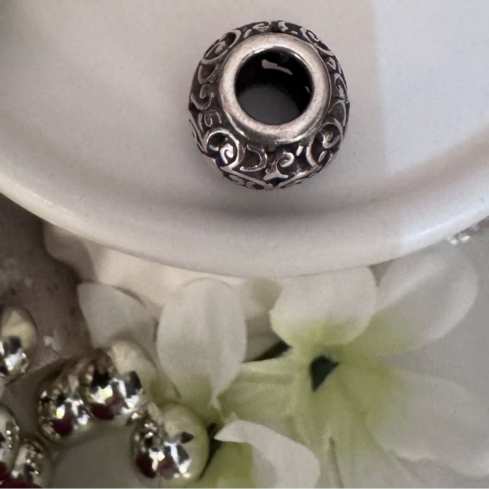 Brighton Cathedral Scrollwork Bead With Heart - image 2